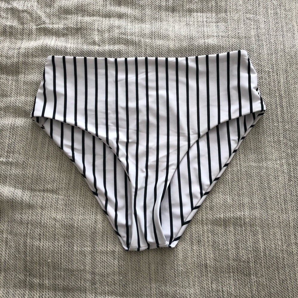 Stripe swim bottoms